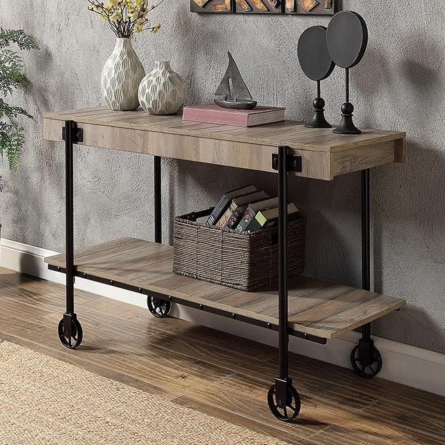 Furniture of America Lobb CM4217A-S Sofa Table IMAGE 1